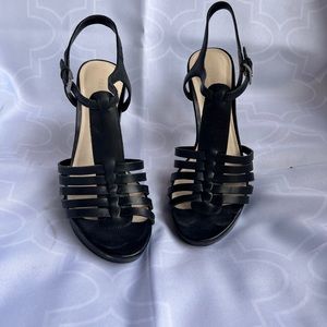 Franco Sarto Black Heels